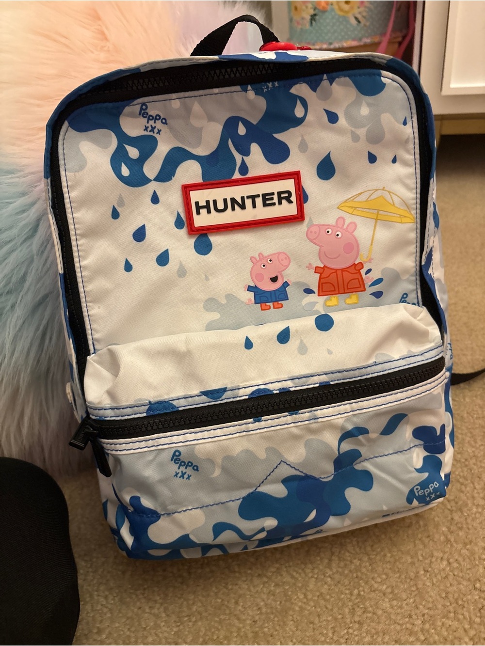 hunter peppa pig backpack